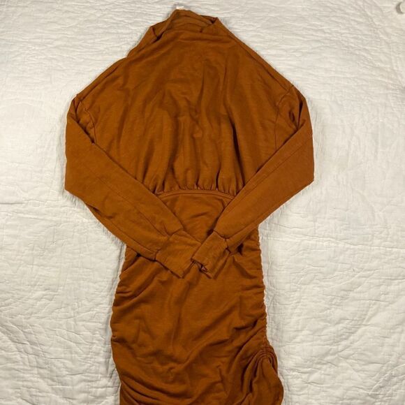 Daily Practice by Anthropologie Ruched Cozy Dress size Medium - Picture 5 of 16
